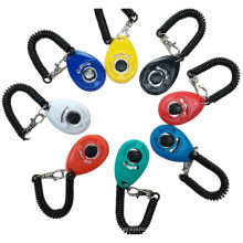 Mayorista de entrenamiento de mascotas mejorado Clicker Calidad Pro Strap Strap Dog Clickers